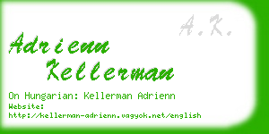 adrienn kellerman business card
